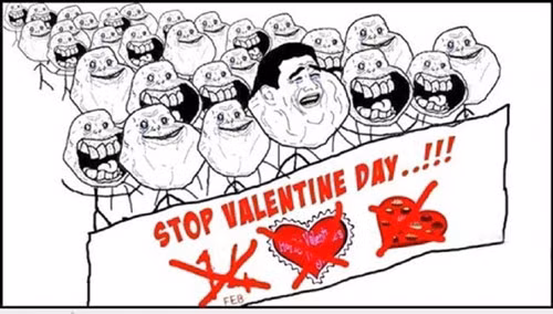 Với hội FA, họ hy vọng 14/2 sẽ chỉ là một ngày bình thường như bao ngày khác.