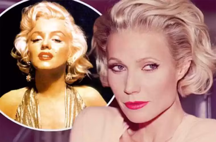 Dù có trang điểm hay phục trang thế nào thì Gwyneth Paltrow cũng không thể giống Marilyn Monroe bởi cô là tạng người xương, tay chân dài còn Marilyn là kiểu đậm, tròn người.