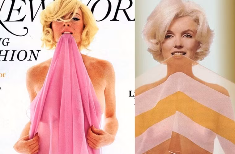 Lindsay Lohan từ lâu đã coi Marilyn là một trong những nhân vật ảnh hưởng tới cô và từng bắt chước thần tượng trong bộ ảnh chụp cho tạp chí New York năm 2008. “Sex và bản năng giới tính là một phần của tự nhiên, tôi nghĩ đây là câu nói của Marilyn và rất đồng ý với quan điểm đó”.