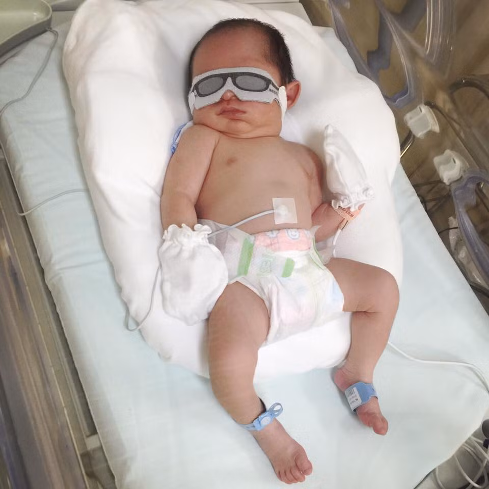 Vừa qua, nhóc tì thứ 4 trong gia đình nhỏ của Lý Hải cũng đã chào đời. Dù mới sinh được vài ngày nhưng cậu con trai út của Lý Hải khá bụ bẫm