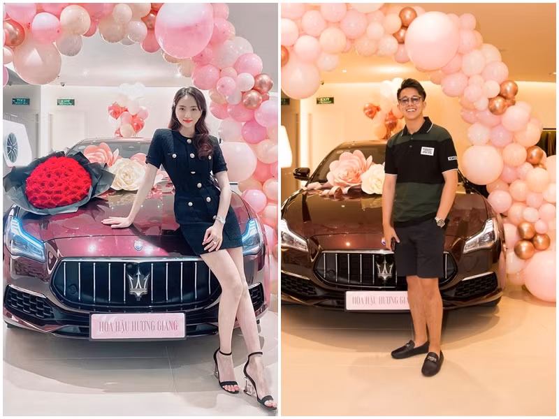 Nhiều người cho rằng Matt Liu là mẫu bạn trai soái ca còn bởi anh hết mực chiều chuộng Hương Giang. Từng có tin đồn Matt Liu tặng Hương Giang xe hơi 8 tỷ. Ảnh: Đất Việt