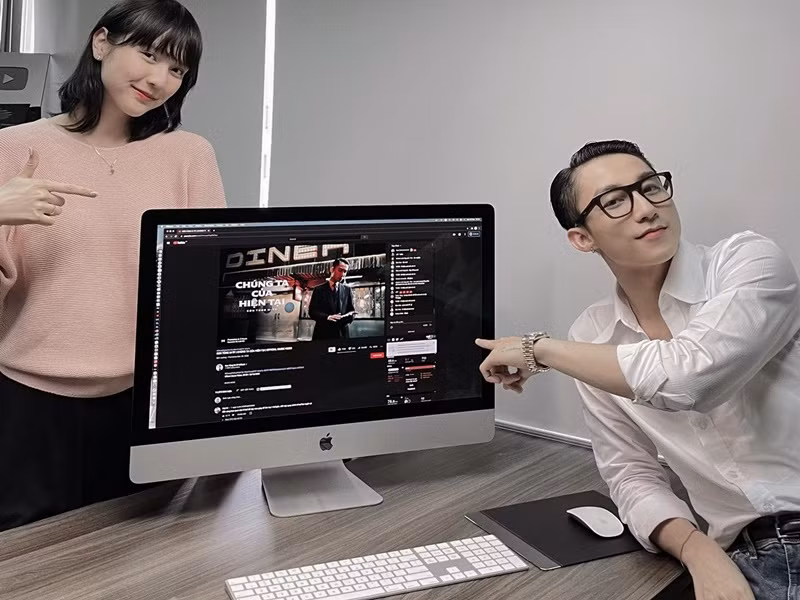 Trước ồn ào, Sơn Tùng M-TP lăng xê Hải Tú trong vai trò diễn viên qua MV “Chúng ta của hiện tại”. Ảnh: FB Sơn Tùng M-TP