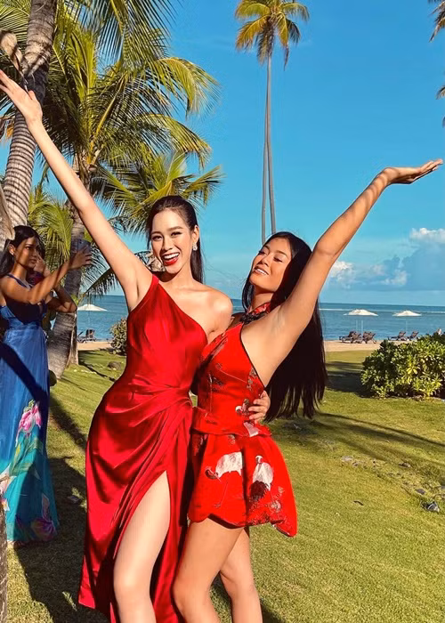 Đại diện Việt Nam ngày càng hòa đồng, thân thiện. Ảnh: FB Đỗ Thị Hà