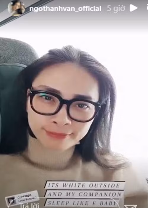  Ngô Thanh Vân và Huy Trần ở nước ngoài trong vài tháng qua. Mới đây, nàng đả nữ chia sẻ chuyến đi ở Na Uy vào mùa đông. Đáng chú ý, Ngô Thanh Vân đăng tải clip "dìm hàng" Huy Trần.