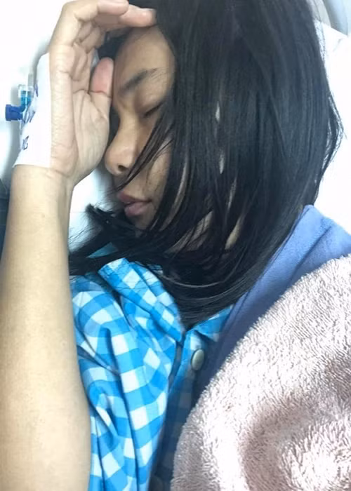 Năm 2019, Cát Phượng cũng nhập viện vì bệnh tiền đình tái phát.