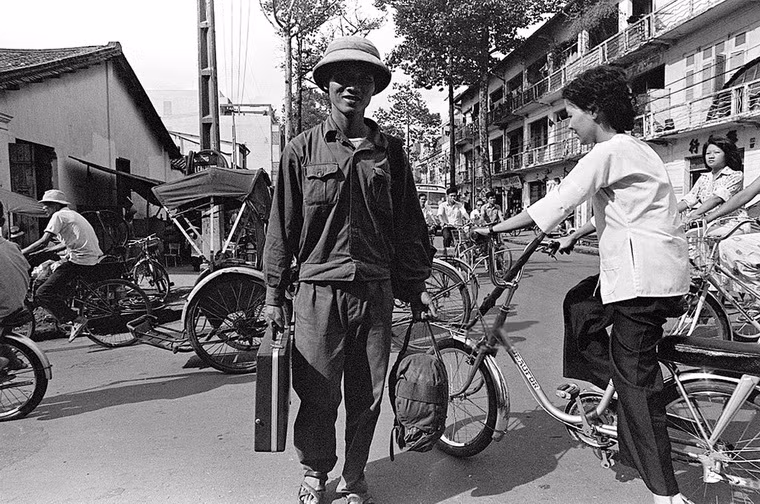 Hành trang của người lính.