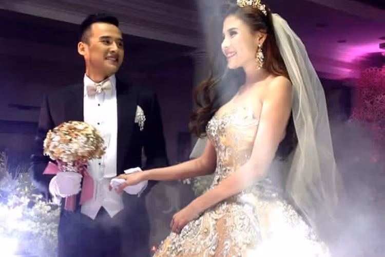 Bên cạnh sự nghiệp diễn xuất thành công sau “Mùi ngò gai”, Lương Thế Thành còn có cuộc hôn nhân hạnh phúc với nữ diễn viên Thúy Diễm. Được biết, cả hai bắt đầu nảy sinh tình cảm trên phim trường “Ranh giới tình" năm 2013. (Ảnh: Facebook nhân vật) 