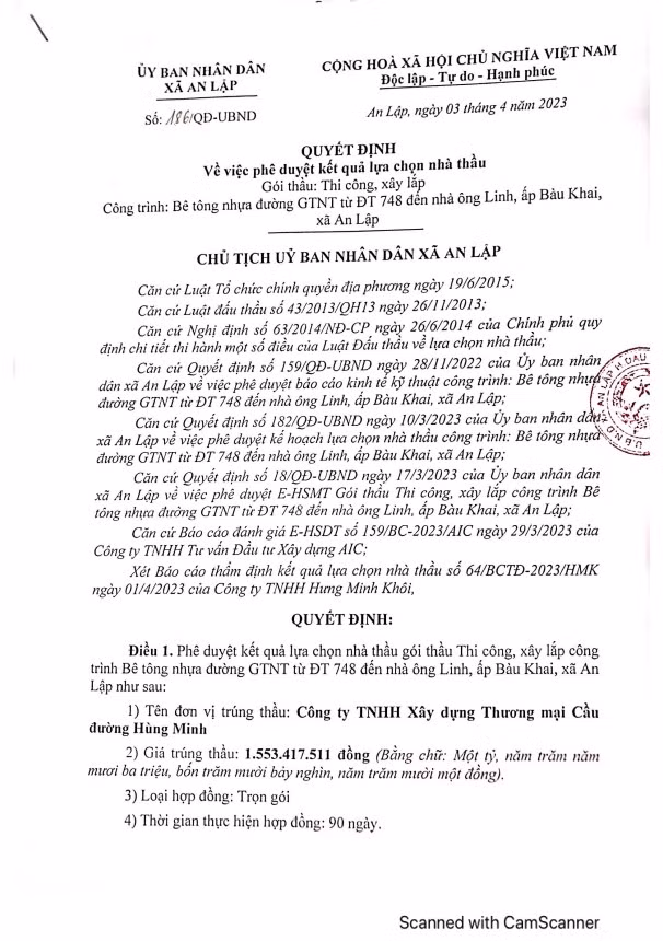 Bình Dương: Công ty Hùng Minh - nhà thầu quen mặt tại UBND xã An Lập - Hình 5 Binh Duong: Cong ty Hung Minh - nha thau quen mat tai UBND xa An Lap-Hinh-5