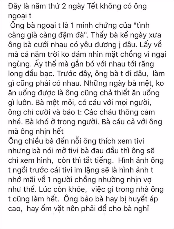Có ai thương bà như ông, chiều chuộng nhường nhịn hết mực - Hình 2 Co ai thuong ba nhu ong, chieu chuong nhuong nhin het muc-Hinh-2
