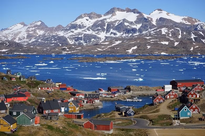 Greenland là một vùng tự trị của Đan Mạch. Đan Mạch bắt đầu trao quy chế lãnh thổ tự trị cho Greenland kể từ năm 1979. Ảnh: Lifeinnorway.