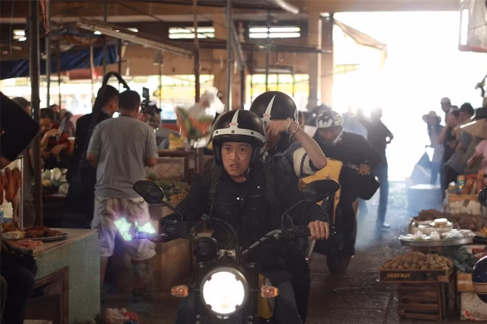 Tạo hình ông Tỏi trong phim.