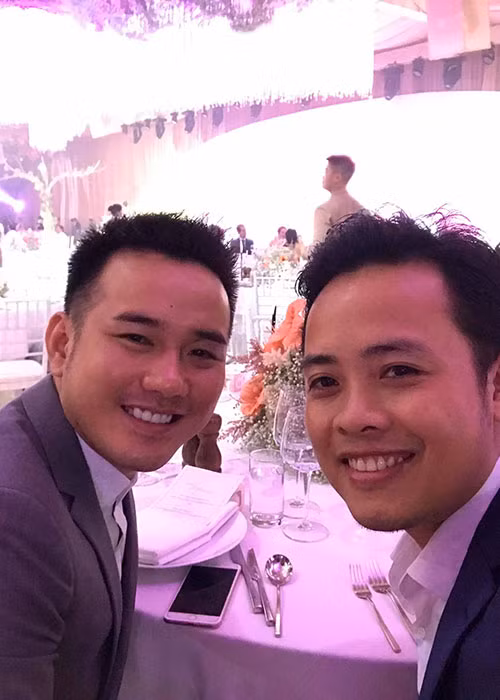 Lê Thanh Hòa và Lê Thiện Viễn đều có mối quan hệ rất thân thiết với Hoa hậu Đặng Thu Thảo. Ảnh: FBNV