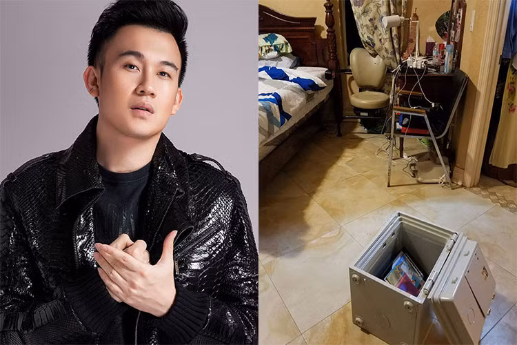  Hot Face sao Việt 24h: Dương Triệu Vũ chia sẻ anh vừa bị trộm phá két sắt lấy đi tiền mặt và chỉ để lại CD của Đàm Vĩnh Hưng.