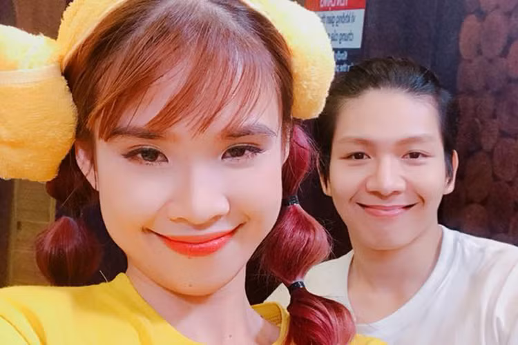 Khởi My đăng hình ảnh bên Kelvin Khánh. Cặp đôi sao Việt nhanh chóng được nhận xét ngày càng có tướng phu thê.
