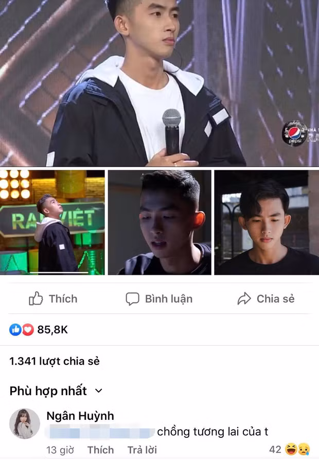 Không dừng lại ở đó, sau khi chia tay, Ngân Huỳnh còn chăm "thả thính" và nhận Hà Quốc Hoàng - trai đẹp Rap Việt làm chồng tương lai của mình.