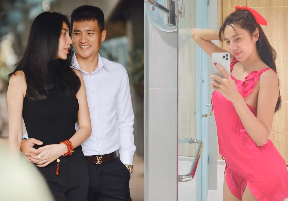 Dưới phần bình luận, thay vì khen ngợi vóc dáng hay mẫu mã bộ đồ ngủ của Thủy Tiên, dân mạng lại tập trung "lo lắng" cho người không có mặt trong bức ảnh là... Công Vinh. Nhiều người sợ cựu tuyển thủ sẽ khó cưỡng lại được sức hấp dẫn của vợ, nhất là khi bà xã ngày càng xinh đẹp và quyến rũ.