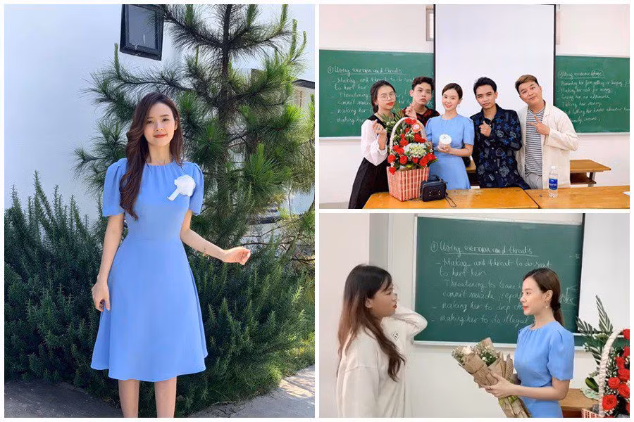 Midu lên giảng đường hiền dịu, nhẹ nhàng bao nhiêu thì khi đi chơi cô nàng “bung lụa”, táo bạo, quyến rũ bấy nhiêu.