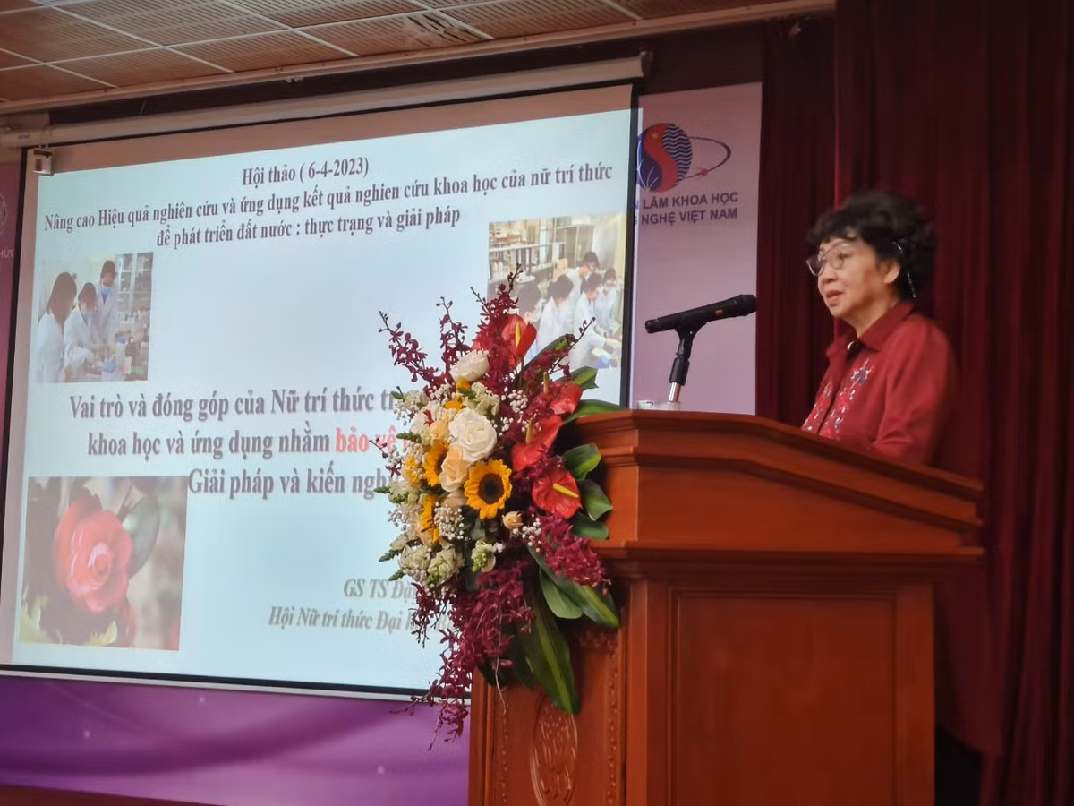 Nâng cao hiệu quả ứng dụng kết quả nghiên cứu của nữ trí thức - Hình 2 Nang cao hieu qua ung dung ket qua nghien cuu cua nu tri thuc-Hinh-2