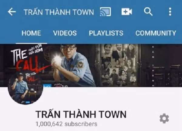 Kênh Trấn Thành Town của MC Trấn Thành ước tính trong vòng 1 năm có thu nhập được từ 70.500 - 1,1 triệu USD, tương đương từ hơn 1,6 - 25,3 tỉ đồng.
