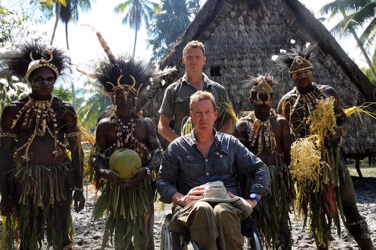 Khu vực tỉnh Đông Sepik của Papua New Guinea là nơi sinh sống của bộ tộc Yaifo. Vào năm 1988, nhà thám hiểm Anh Benedict Allen đã cố gắng liên lạc với bộ lạc bí ẩn này. Ảnh: BBC.