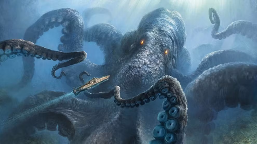Sự xuất hiện của Kraken - thủy quái khổng lồ đã gieo rắc nỗi ám ảnh kinh hoàng của người dân ở nhiều nơi trên thế giới.