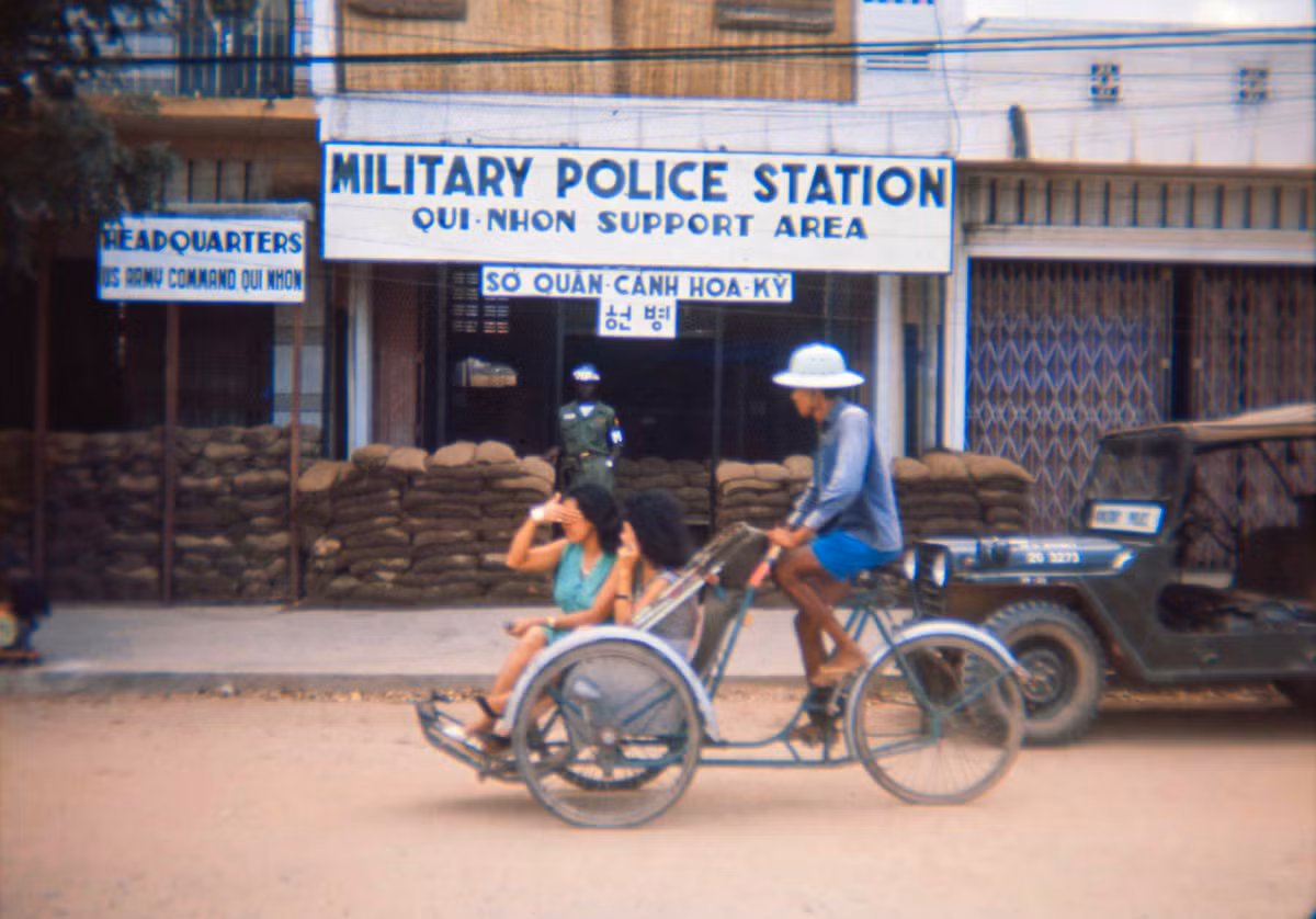 Sở quân cảnh Hoa Kỳ ở Quy Nhơn. Ảnh: 19engrvn.org.