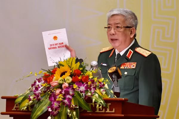 Chiều 25/11/2019, Thượng tướng Nguyễn Chí Vịnh đã chủ trì lễ công bố Sách trắng Quốc phòng Việt Nam diễn ra tại Hà Nội. Nguồn ảnh: QDND.