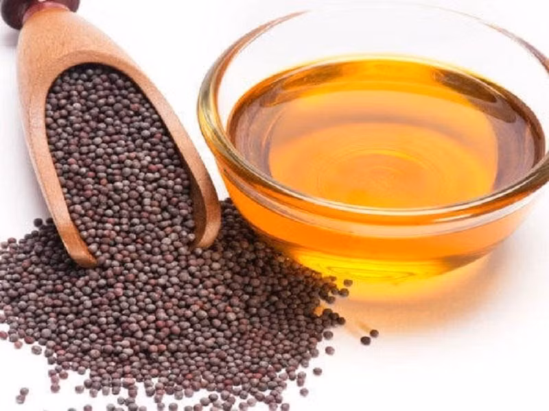 Nghiên cứu cho thấy dầu mù tạt chứa nhiều các axít béo bão hòa đơn nên giúp giảm đáng kể nồng độ cholesterol và giảm nguy cơ mắc CHD. Ảnh: wp.