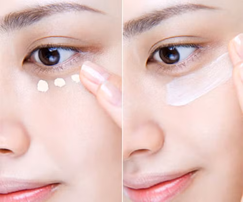 Phủ phấn lên phần bầu mắt và bọng mắt. Nếu không dùng mascara, bạn hãy phủ tong màu đậm ở góc trong của mắt để đôi mắt sâu hơn. Góc mắt cũng cần phủ một ít để tạo ánh nhìn thu hút, bí ẩn cho đôi mắt của bạn.