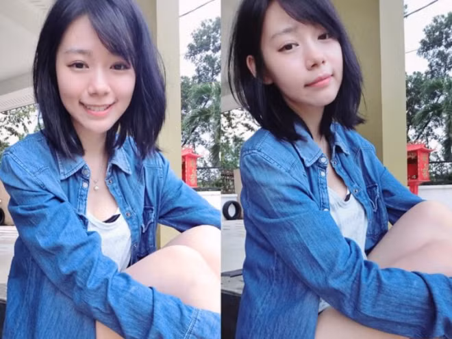 Ngay cả khi để mặt mộc, hot girl Malaysia này trông vẫn rất xinh đẹp.