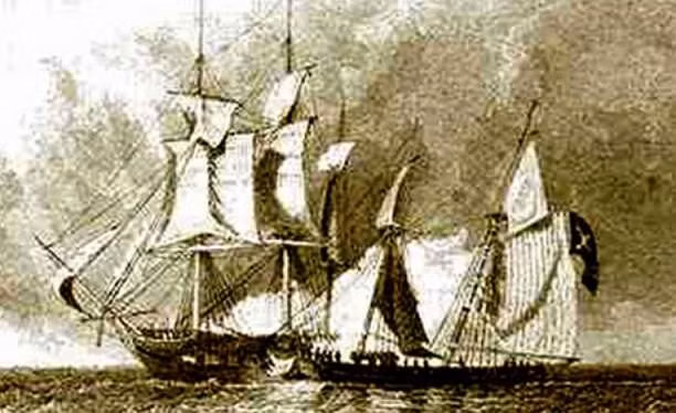 William Kidd từng được đô đốc New York Robert Livingston giao cho nhiệm vụ chỉ huy tàu Adventure Galley trong cuộc đương đầu với những nhóm cướp biển Anh dọc vùng biển Đông Ấn đồng thời thu thập các tài sản và kho báu của cướp biển cho chính phủ Mỹ.