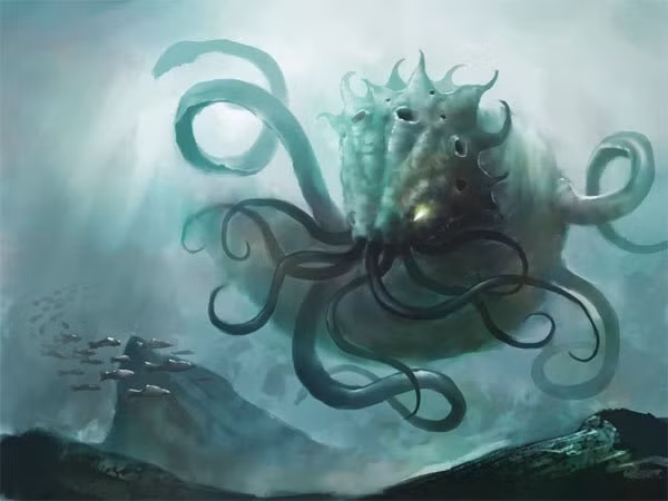 Tương truyền, thủy quái Kraken có chiều dài cơ thể lên tới 1,6 km. Cơ thể nó to lớn đến mức có nhiều khi người đi biển nhầm lẫn nó là một hòn đảo.