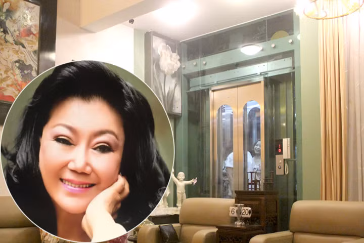 Ky nu Kim Cuong song trong “nha co”, ai buoc vao cung giat thot tim