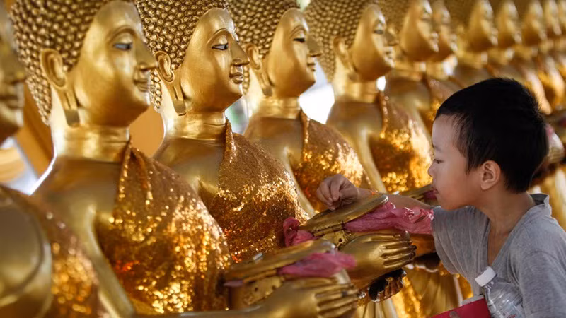 Phật tử hãy noi theo đức hạnh từ bi, trí tuệ, thanh khiết của Đức Phật để sống hài hòa.