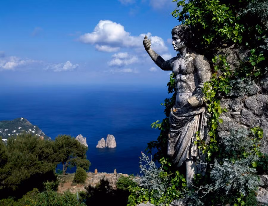 Hoàng đế Tiberius không có sức ảnh hưởng như hoàng đế Augustus nên ông mất đi sự ủng hộ của Thượng viện La Mã và người dân La Mã. Ảnh: ALLTRAVEL / Alamy Stock Photo.
