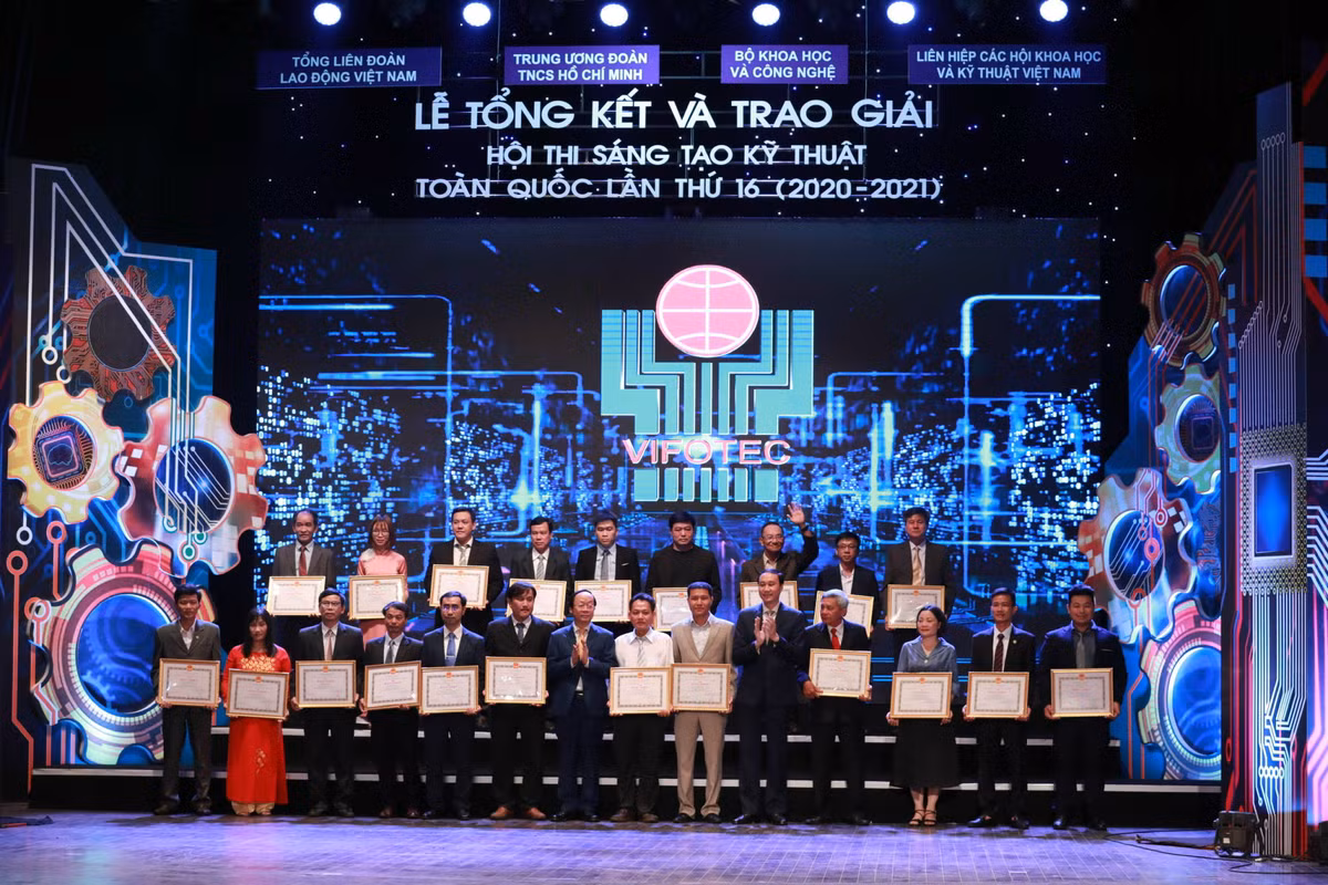 84 giai phap dat giai Hoi thi sang tao ky thuat toan quoc lan thu 16