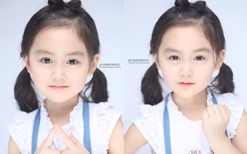 Xuất hiện ngắn ngủi nhưng Yoon Da Young ngay lập tức tạo nên một cơn sốt mạng nhờ khuôn mặt xinh xắn, đôi mắt to, nhiều nét đẹp lai hài hòa giữa Việt và Hàn.
