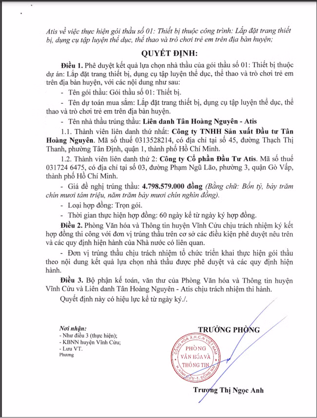 Dong Nai: Lien danh Tan Hoang Nguyen - ATIS trung goi thiet bi hon 4 ty-Hinh-2