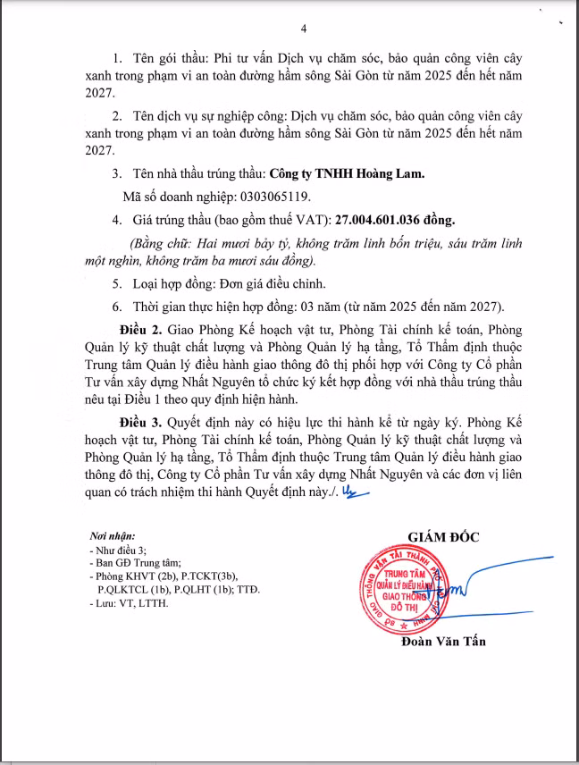TP HCM: Gói DVCI đường hầm sông Sài Gòn 28 tỷ về tay Cty Hoàng Lam - Hình 4 TP HCM: Goi DVCI duong ham song Sai Gon 28 ty ve tay Cty Hoang Lam-Hinh-4