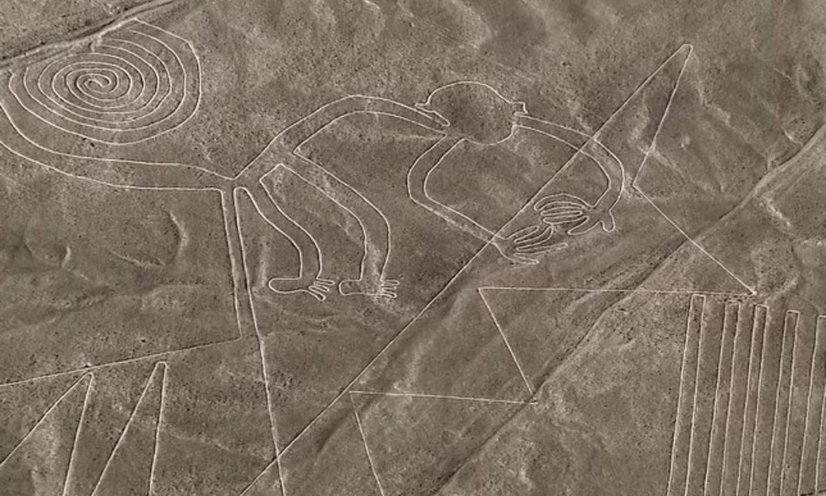 Những đường kẻ bí ẩn nằm trải dài hơn 80 km nằm giữa hai thị trấn là Nazca và Palpa trên vùng bình nguyên Pampas.