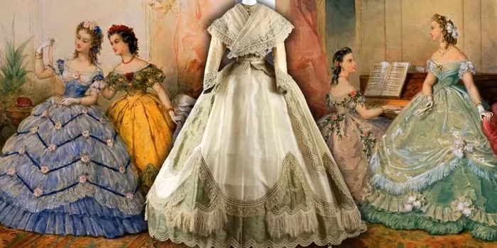 Được biết đến với hình dáng phồng lớn và khung xương thép, Crinoline đã gắn liền với cuộc sống và văn hóa của thời kỳ đó và trở thành một biểu tượng nổi bật trong lịch sử thời trang.