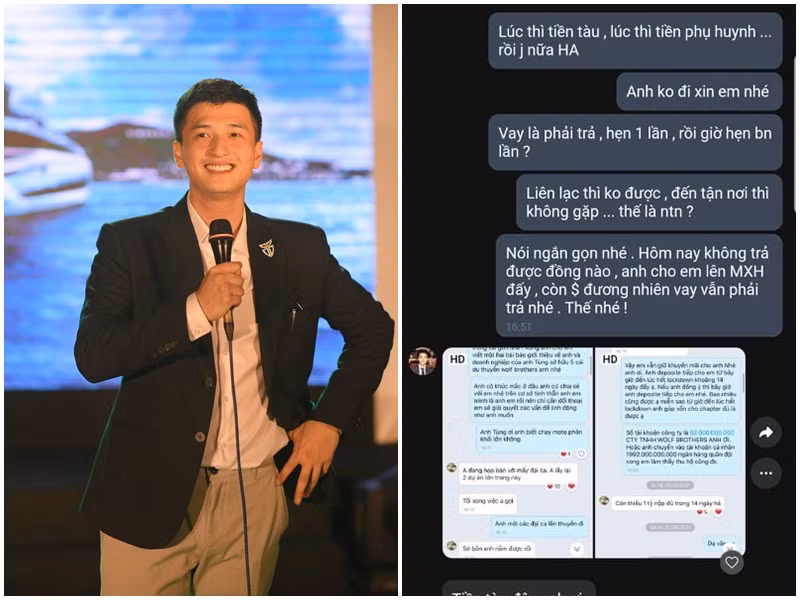 Huỳnh Anh xác nhận vay 200 triệu đồng từ tháng 4/2021 và hứa trả vào ngày 20/4. Nam diễn viên khẳng định anh không có ý định quỵt mà do tình hình làm ăn đang gặp khó khăn, chưa kịp xoay tiền trả. Hiện tại, bài tố Huỳnh Anh bị gỡ bỏ. Trước ồn ào vay nợ, Huỳnh Anh vướng vô số lùm xùm.