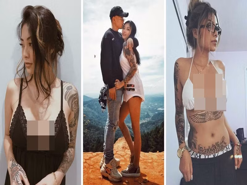 Cassie Trinh Võ là bạn gái cũ của rapper Binz. Khi còn hẹn hò, Binz từng công khai hình ảnh tình tứ bên Cassie. Ảnh: Thời đại plus