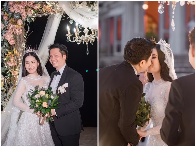 Đoàn Di Băng kết hôn năm 2012. Ông xã của cô - doanh nhân Quốc Vũ từng bỏ ra 3 tỷ làm đám cưới. Năm 2018, cặp đôi tổ chức đám cưới lần 2 tại Phú Quốc.