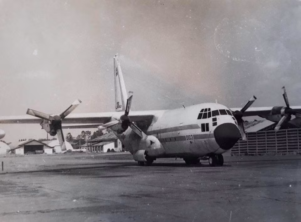 C-130 cũng là một trong những loại vận tải cơ lớn nhất mà Không quân Việt Nam từng sử dụng trong biên chế của mình. Nguồn ảnh: TL.