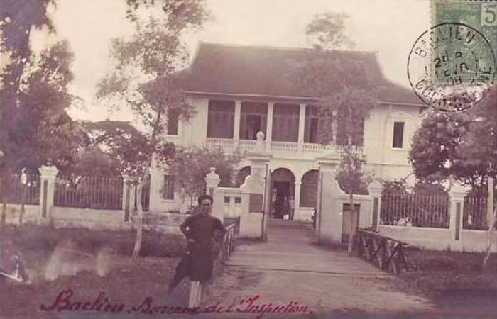 Tòa tham biện tỉnh Bạc Liêu (tương đương UBND tỉnh ngày nay). Ảnh tư liệu.