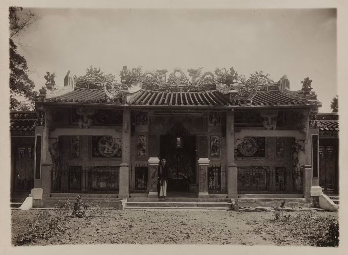 Chùa Minh Hương (chùa Ông) tại Cần Thơ. Ảnh: Paris.fr.