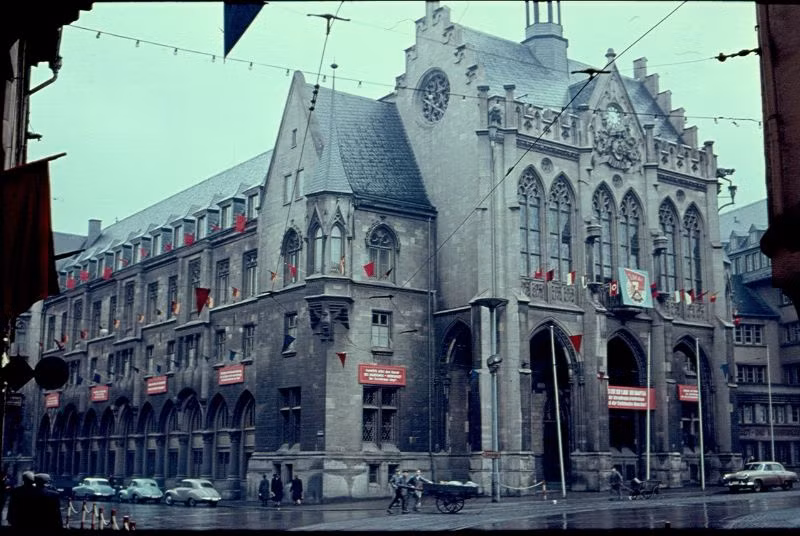 Tòa thị chính thành phố Erfurt. Ảnh: Normann Flickr.