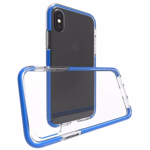 Ốp lưng iPhone X viền màu lưng trong. Ảnh: Tinhte.