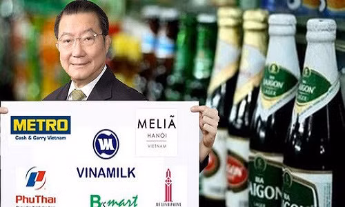 Tỷ phú Thái Lan Charoen Sirivadhanabhakdi là nhà sáng lập Tập đoàn Thai Beverage (ThaiBev) nổi tiếng. Thương hiệu bia Chang của ThaiBev chiếm tới 60% thị phần bia Thái Lan. Ảnh: Phố Kinh Tế.